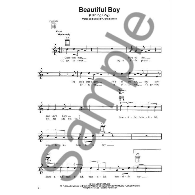 Hal Leonard - John Lennon for Ukulele