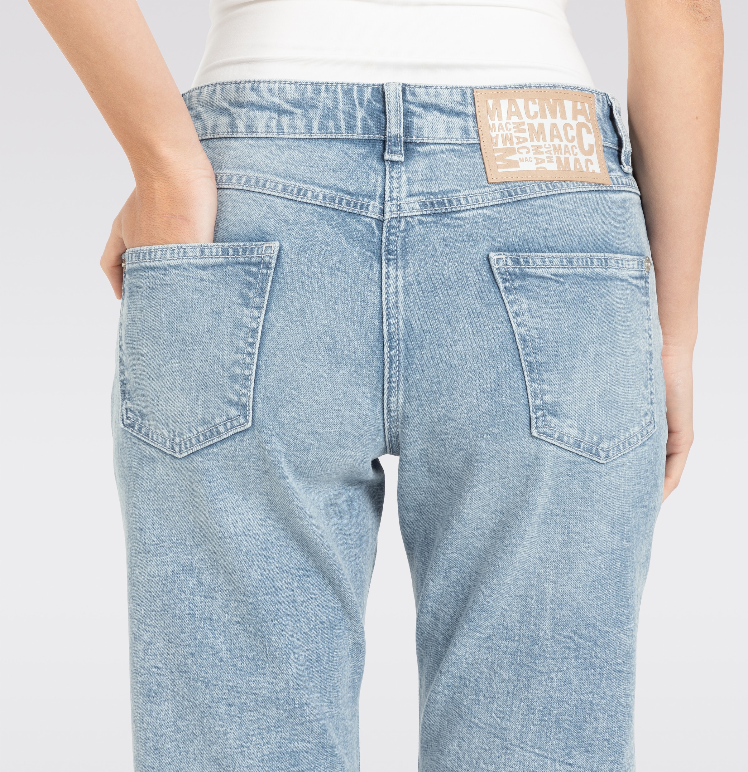 MAC 5-Pocket-Jeans »STRAIGHT«, mit Stretch