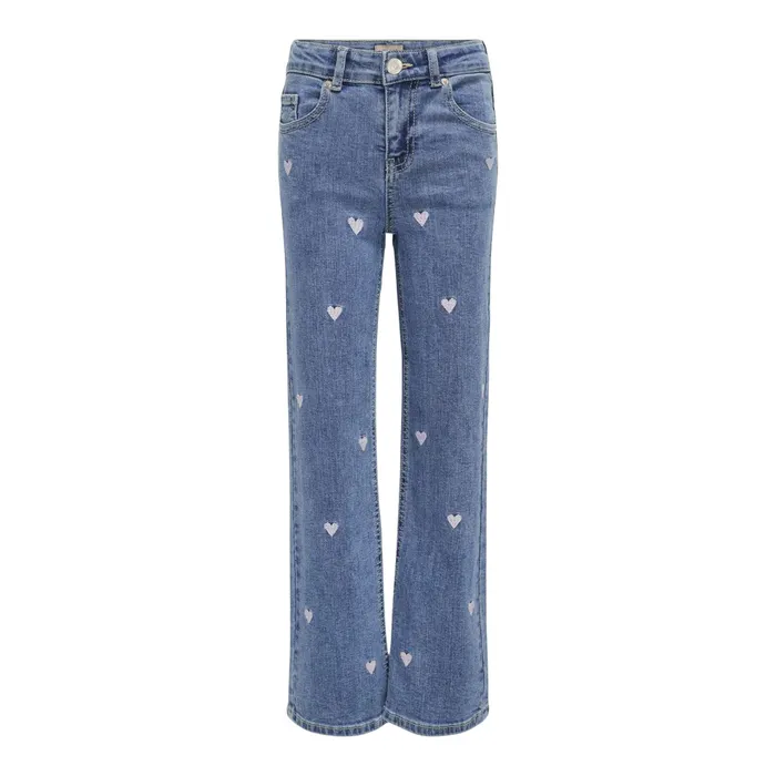 Kids Only Juicy Wide Leg Heart Jeans Junior