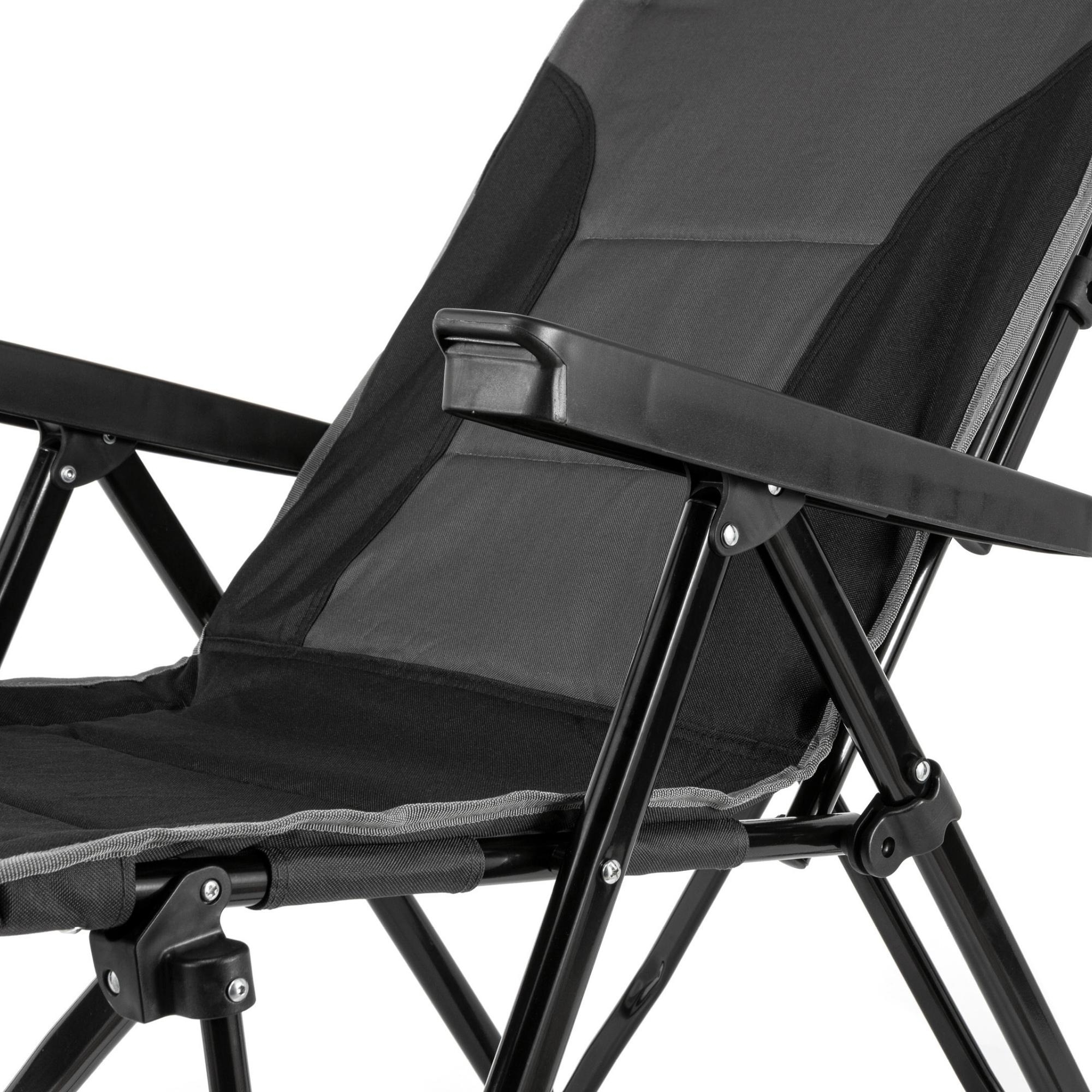 Brunner Raptor Recliner Faltstuhl grau
