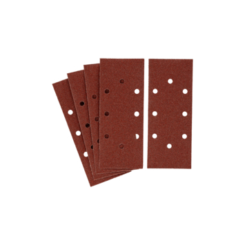 Irwin schuurvel 230 x 93 mm K60 voor klembevestiging, met perforatie voor B D, 5 stuks.