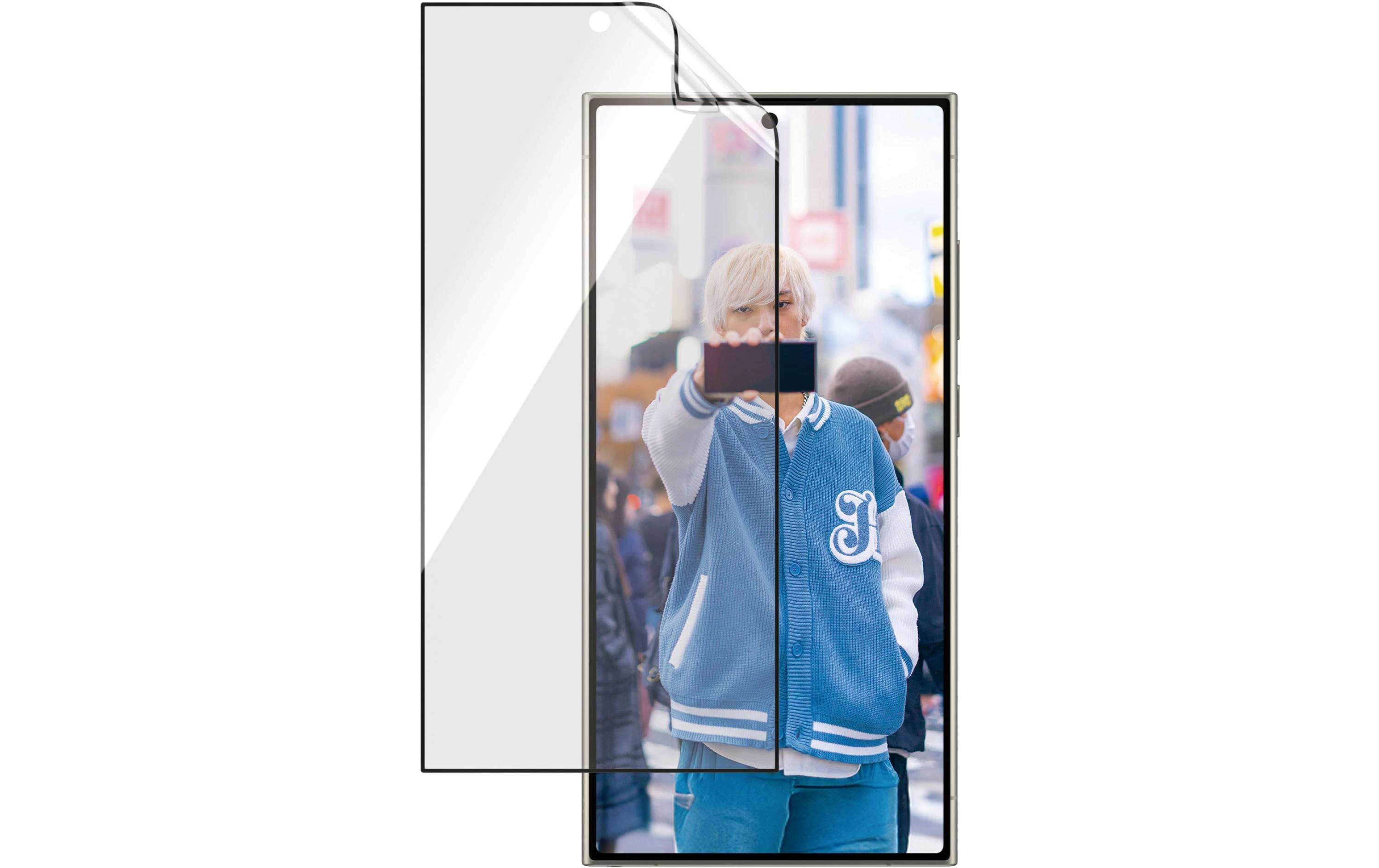 Displayschutz Ultra Wide Fit Eco Matrix Galaxy S25 UltraDisplay-Schutzfolie für das Samsung Galaxy S25 Ultra mit Applicator