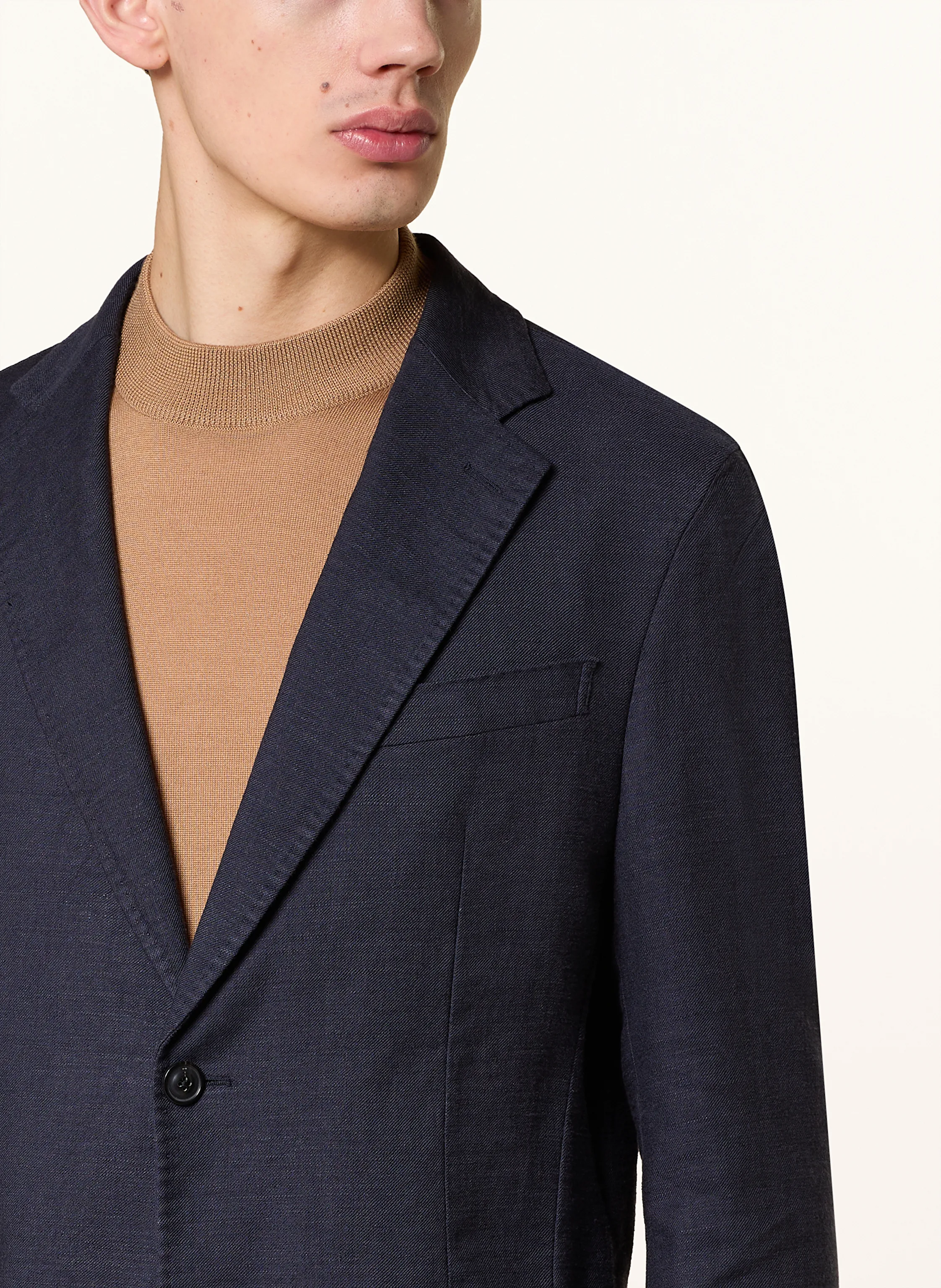 windsor. Anzugsakko GIRO Extra Slim Fit mit Leinen