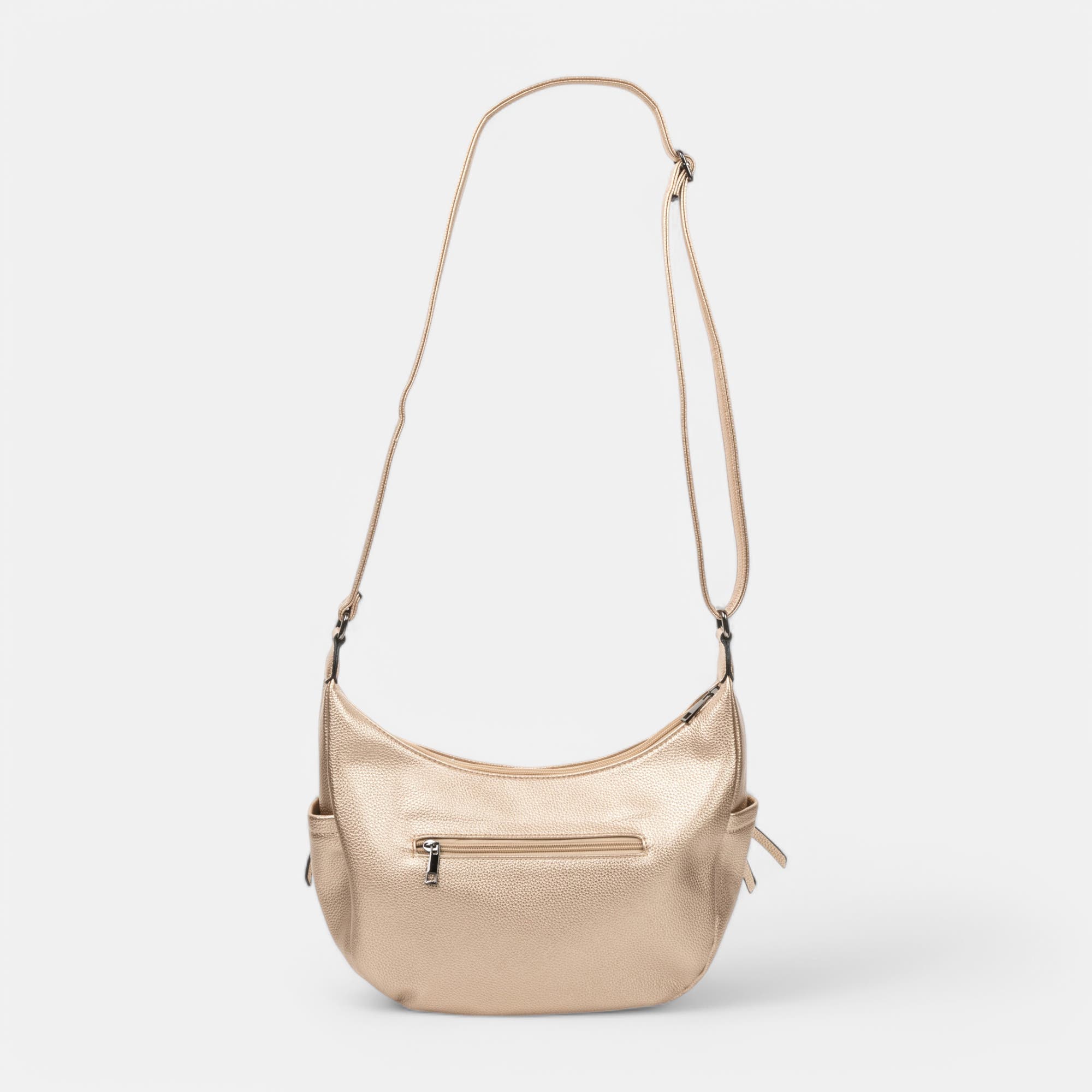 Sac bandoulière or