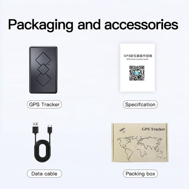 Global GPS Tracker Anti Lost 3D Street View Locator med intelligente alarmer