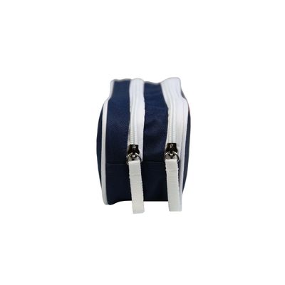 Trousse rectangulaire Phileas Rugby - 2 compartiments - bleu - Bagtrotter