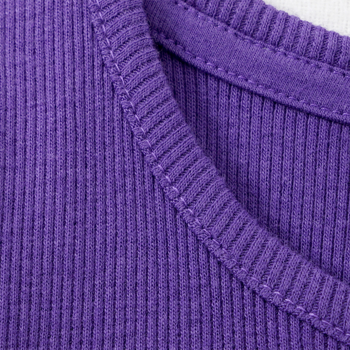 Jonas Nielsen Mädchen Langarmshirt in Rippstruktur lila