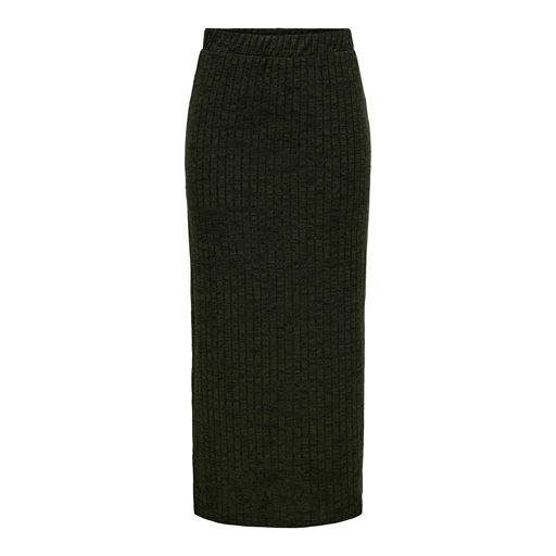 JDY Inez Midi Rib Nederdel, Winter Moss, S