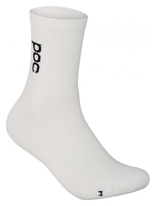 Chaussettes Poc Soleus Lite long Blanc