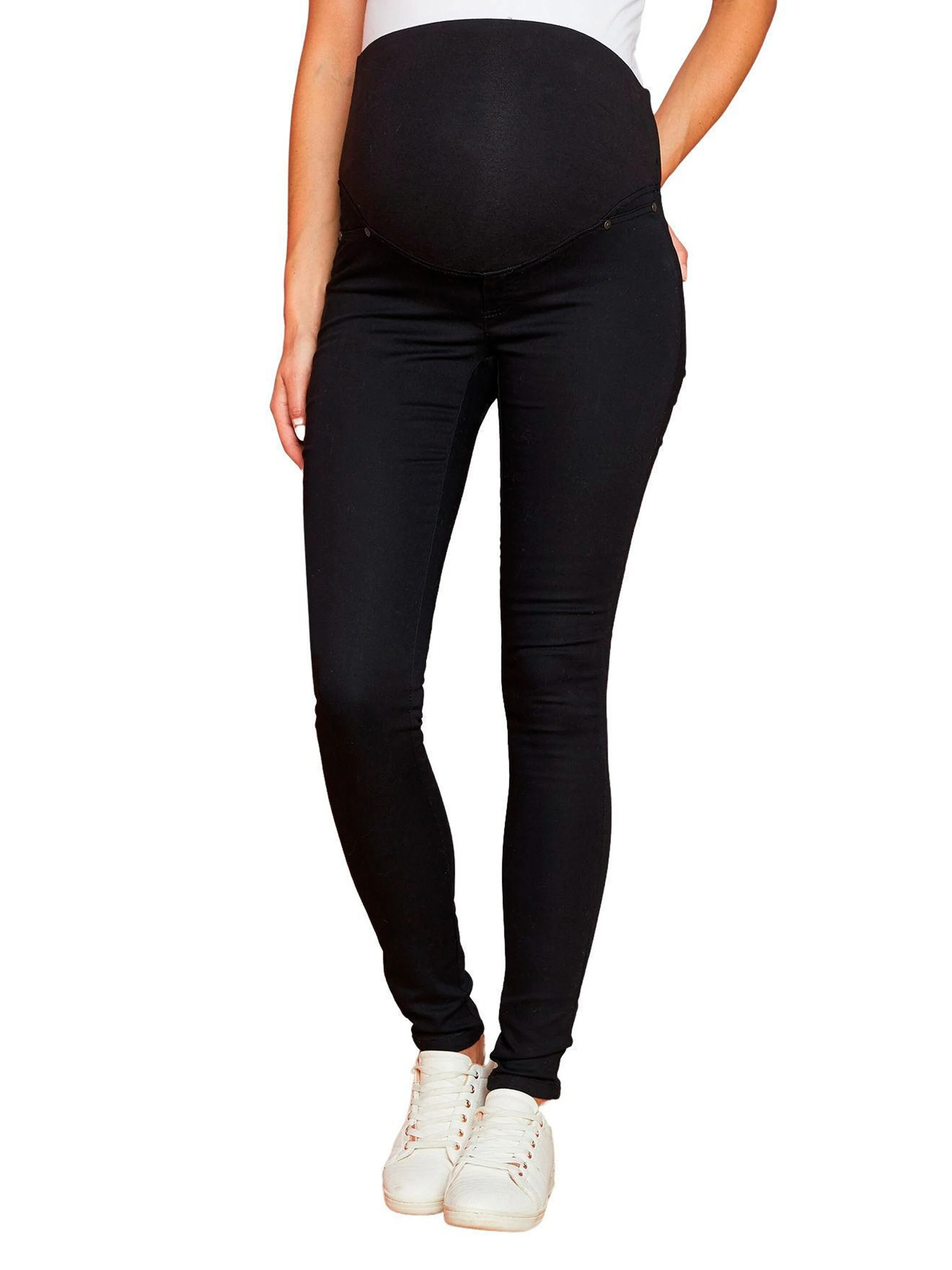 Vertbaudet Umstands-Treggings, Schrittlänge 82 cm schwarz
