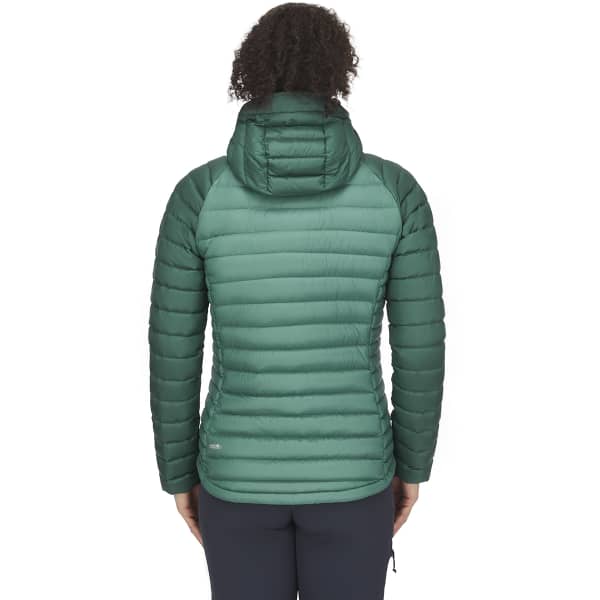 Doudoune randonnée RAB MICROLIGHT ALPINE JACKET W GREEN SLATE/EUCALYPTUS
