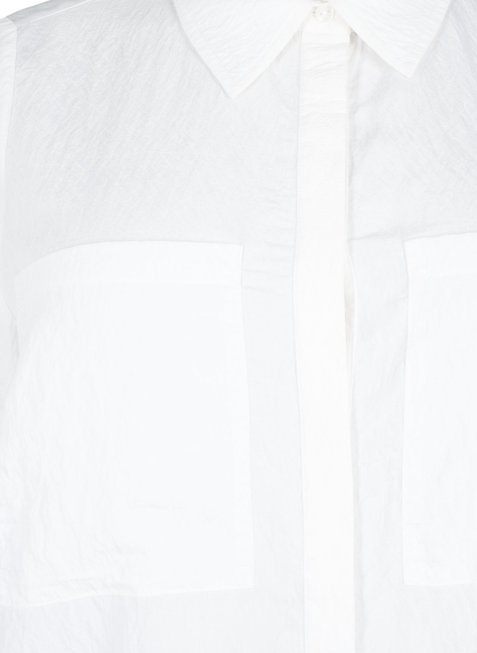 Skjorte i viskose med broderi anglaise