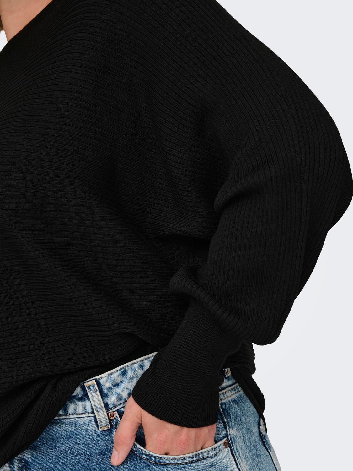 CARNEW Strickpullover Black