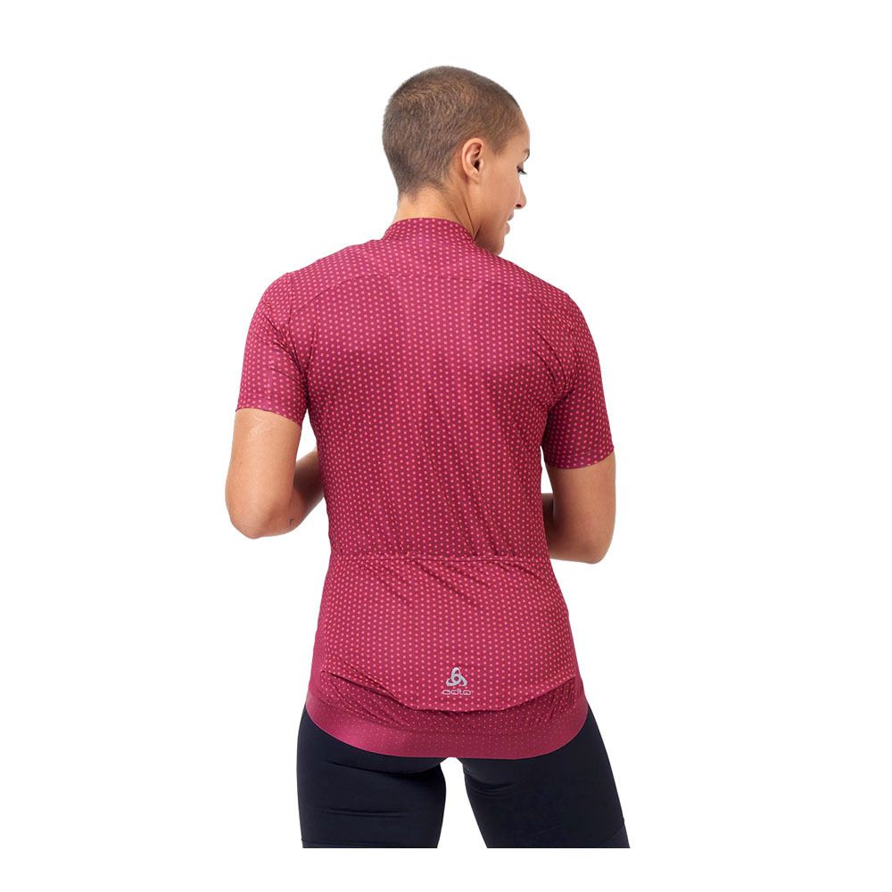 Odlo ZEROWEIGHT - Maillot Femme raspberry fudge/paradise pink
