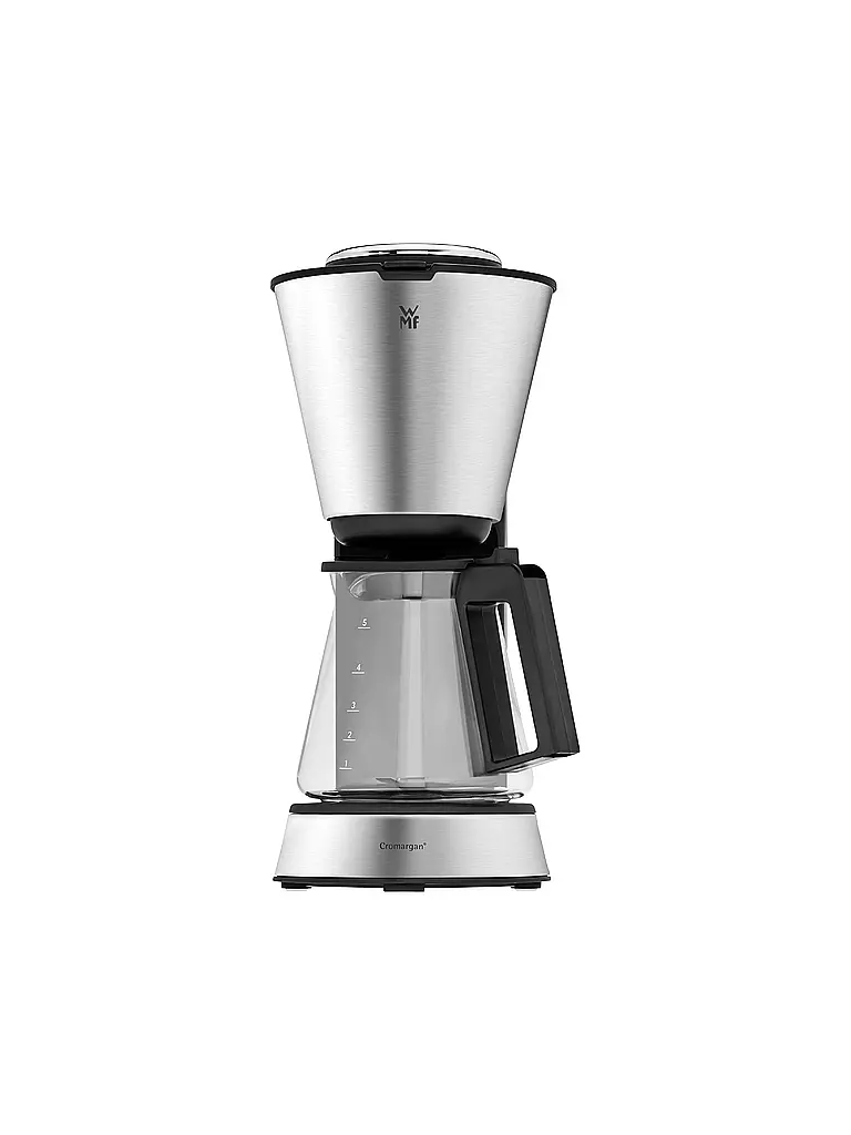 WMF Küchenminis Aroma Filterkaffeemaschine (5 Tassen) silber