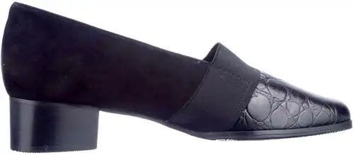9958 Brunate zwart - maat 10 instapper zwart - maat 10 Calandschoen