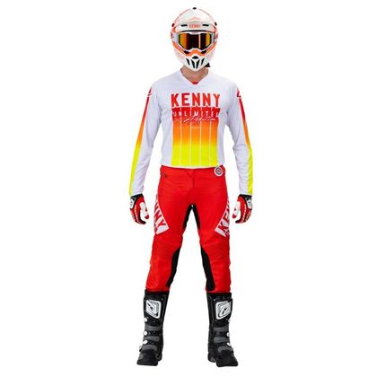Maillot cross Kenny PERFORMANCE - STRIPES - RED 2021 - Rouge