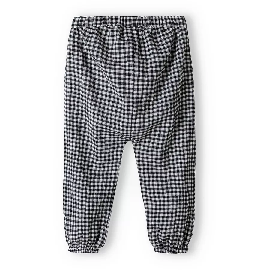 MINOTI Top & Hose im Set WeißDunkelgrau