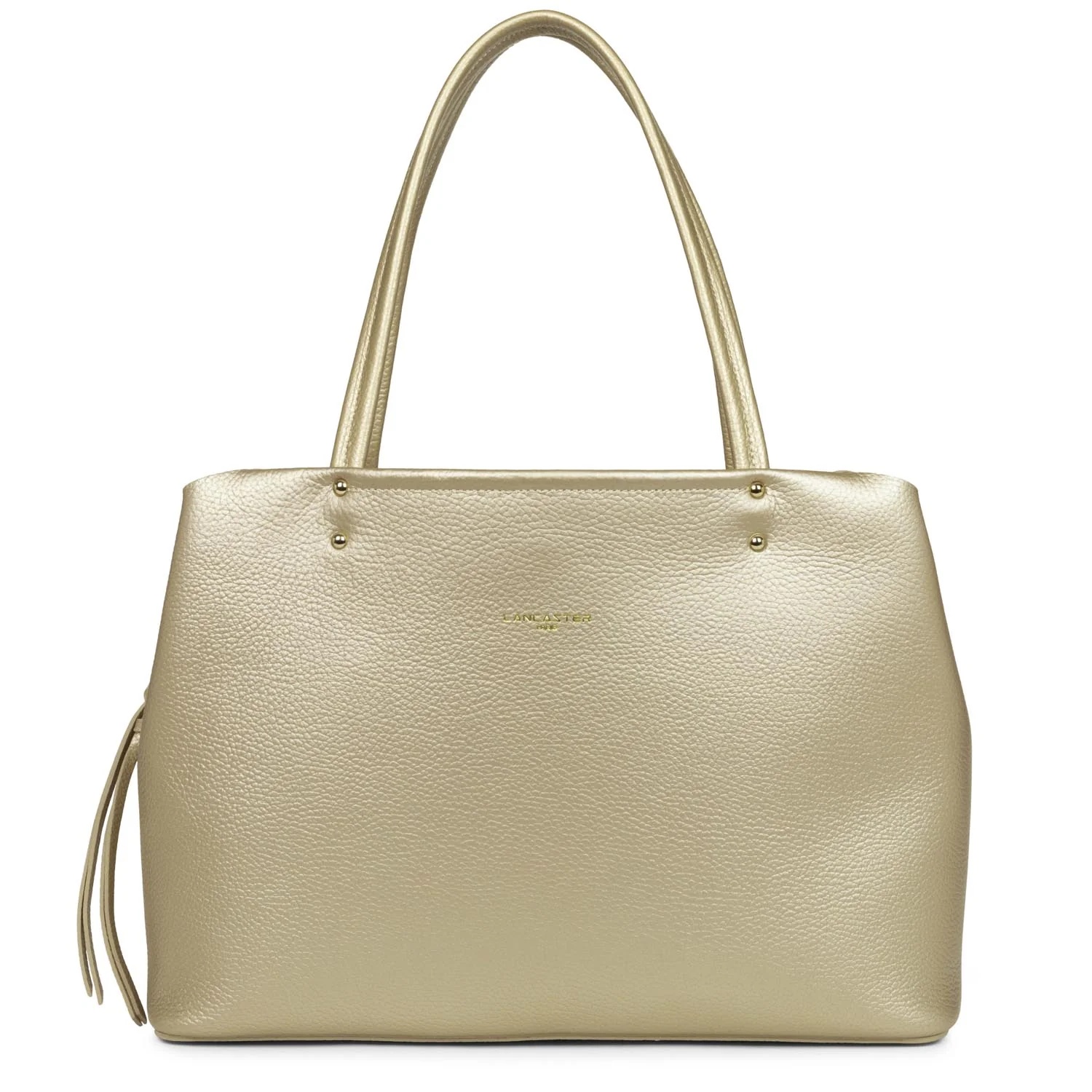 Foulonné Double-Grand sac cabas épaule