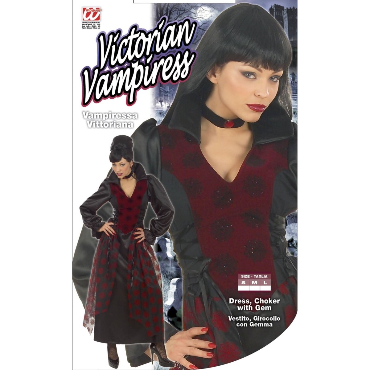 Halloween Jurk Dames Victoriaanse Vampier