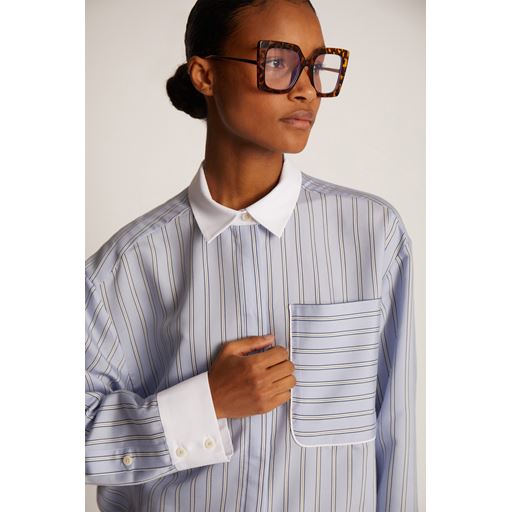 Munthe Tuxilima Skjorte, Light Blue, 36