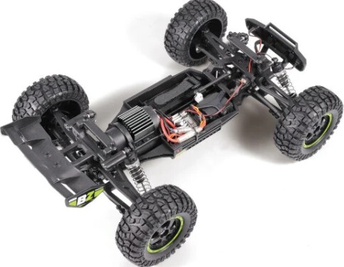 Fjernstyret Truck - Smyter Desert - Grøn - Blackzon - 1:12