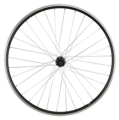 ROUE 275  VTT ARRIERE JANTE ALU DOUBLE PAROI MACH1 ER10 NOIRE FREIN PATIN MOYEU SHIMANO TX500 32T BLOCAGE RAPIDE CASSETTE 8/9/10V.