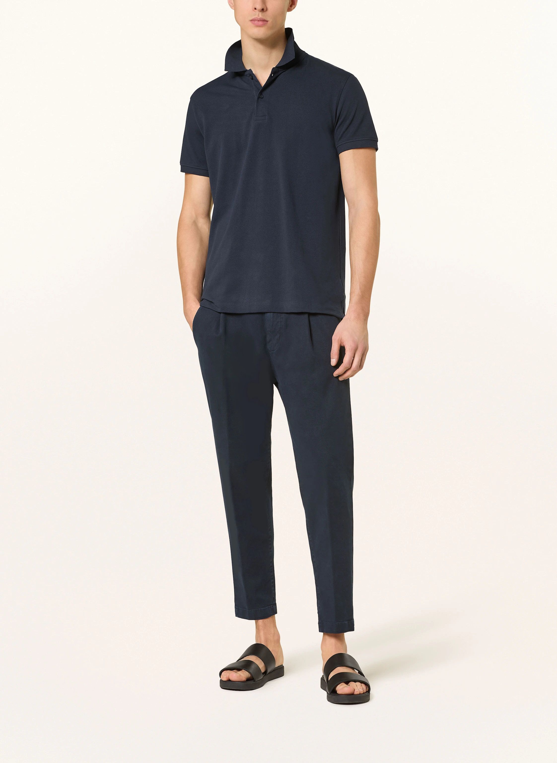 STROKESMAN'S Piqué-Poloshirt