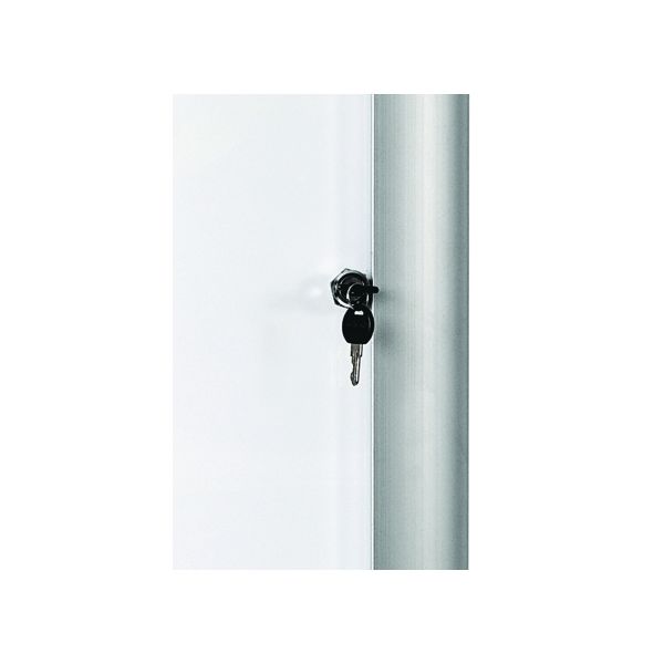 Bi-Office Vitrine Exterior 816x688mm Fundo Magnético Branco - VT620209760