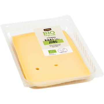 Jumbo Biologische Kaas Jong 50+ 6 Plakken 190 g