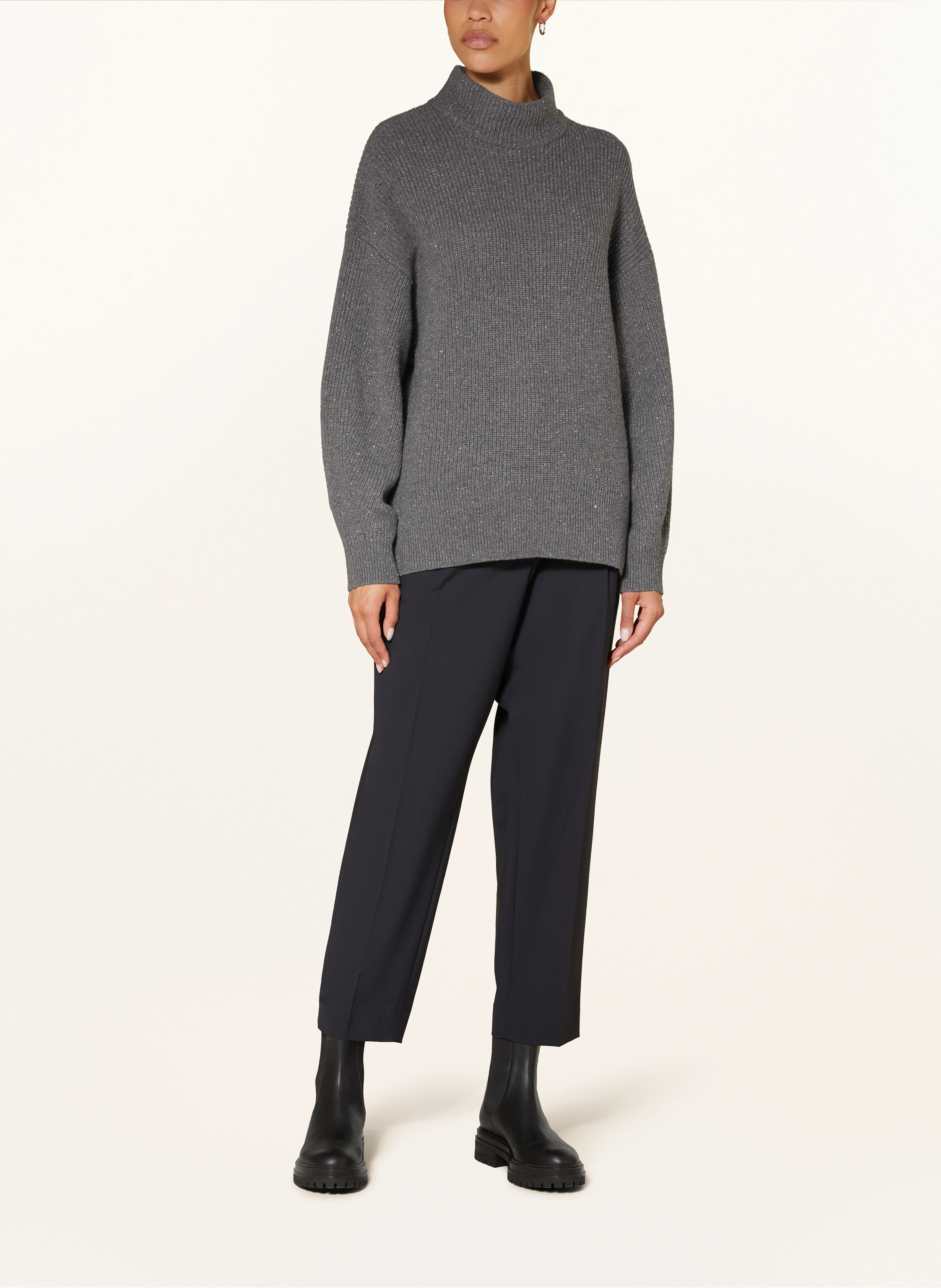 BRUNELLO CUCINELLI Pullover mit Cashmere und Glitzergarn