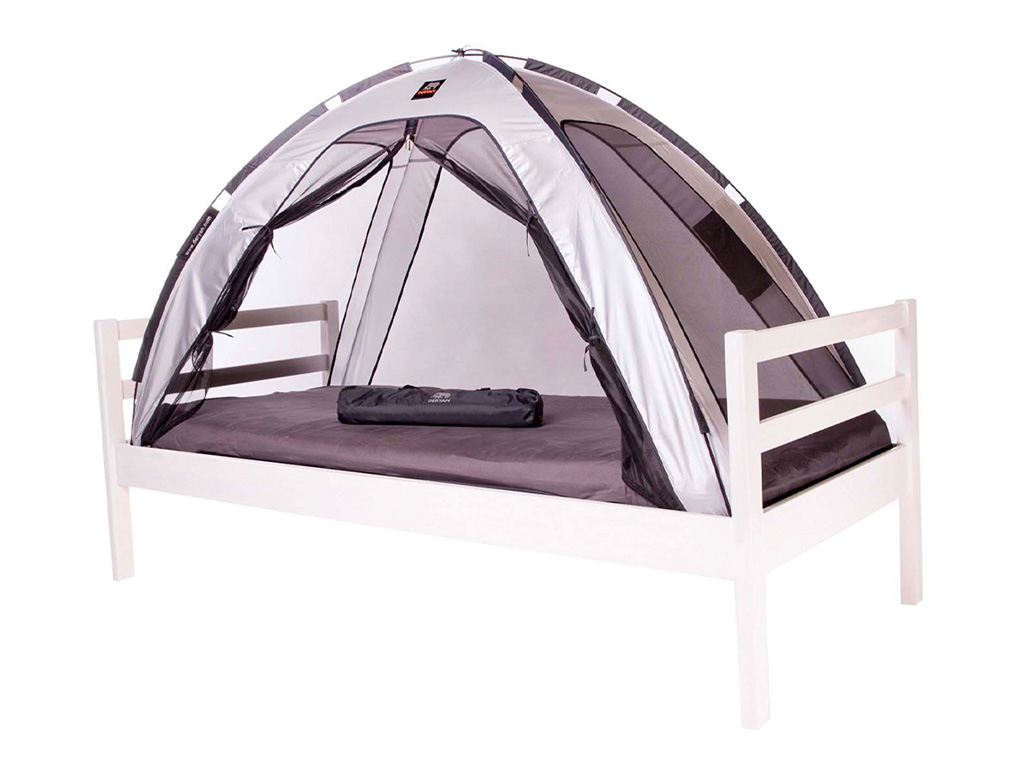 Deryan Luxe Zilveren Bedtent Klamboe