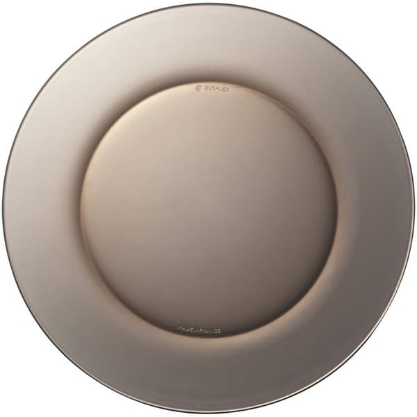 Duralex LYS SEPIA tallerken tallerken brun 235 x 20 mm - sett med 6 stk.