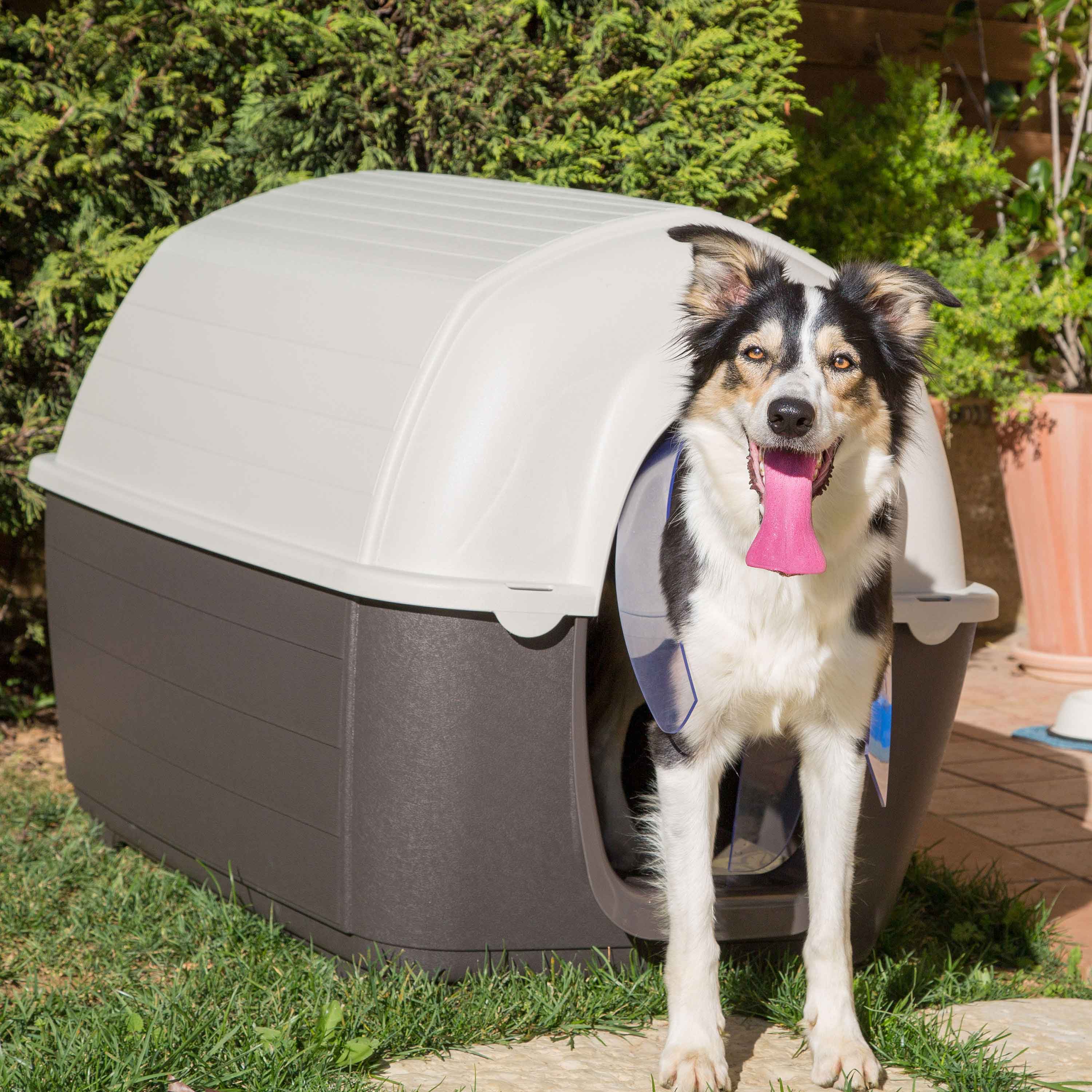 Porte en plastique pour niche chien chiens ferplast kenny door