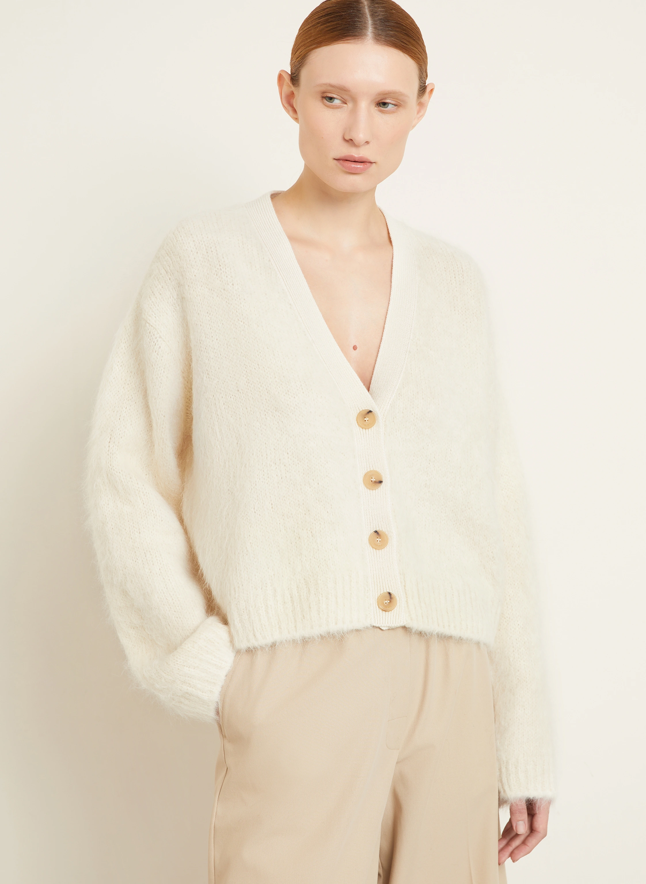 LOEWE Strickjacke mit Alpaka
