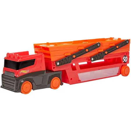 Hot Wheels Mega-Truck mit Platz für 50 Autos