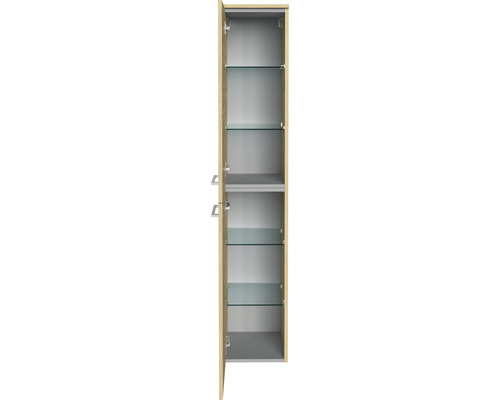 Hoge kast FACKELMANN B.Style links 30x162x31,6 cm Zand Eiken/Zand Eiken