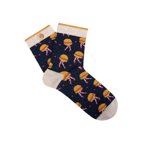 Chaussettes Solene & Baptist - Navy bleu marine
