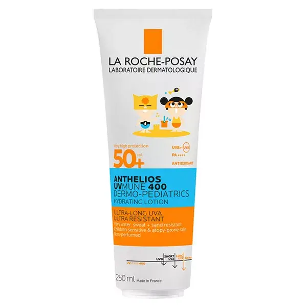 Loção Protetora Solar Infantil La Roche-Posay Anthelios para Rosto e Corpo, Sem Fragrância FPS 50+ 250ml