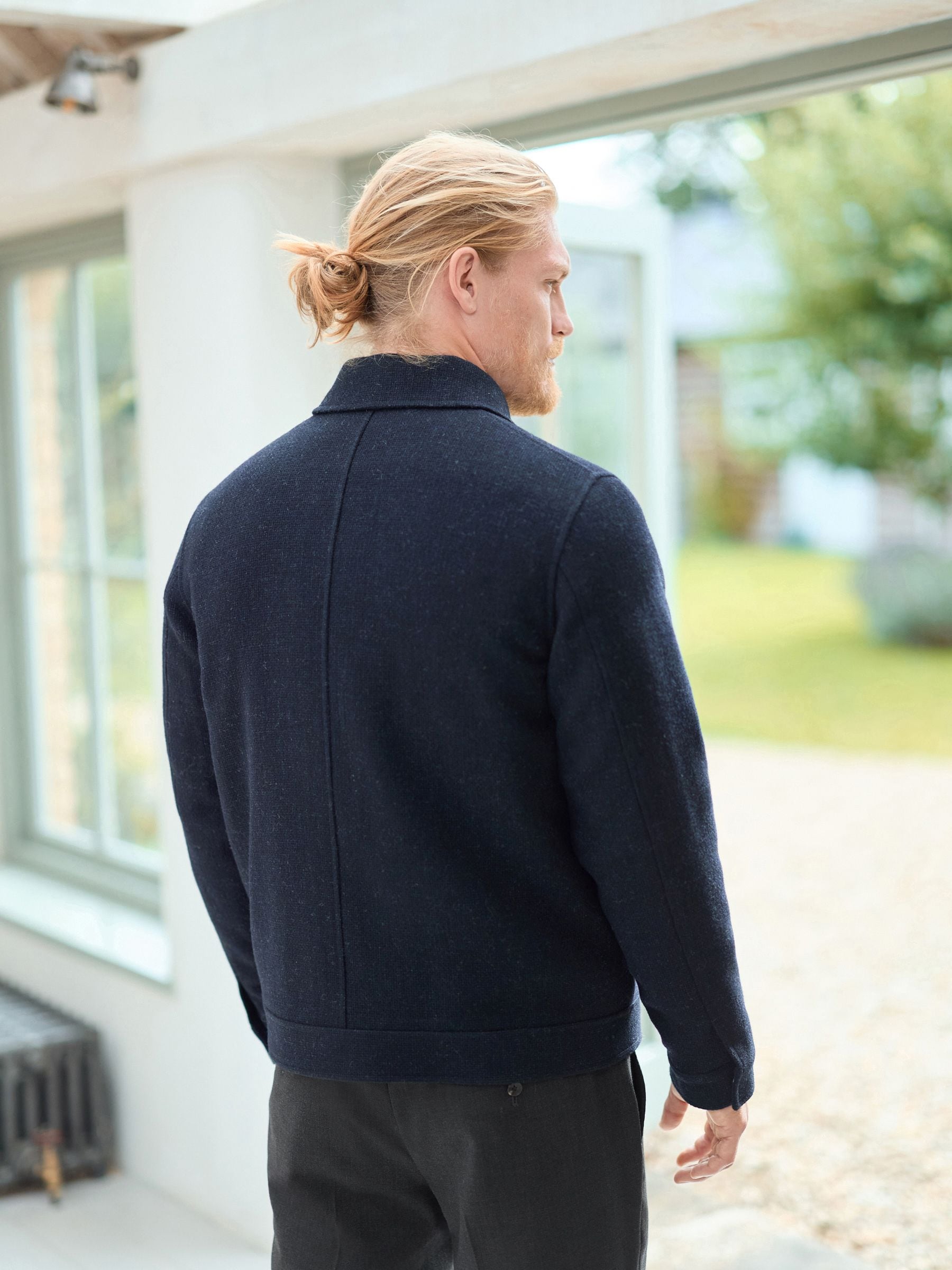 Donkerblauw - Signature 100% Wool Jacket