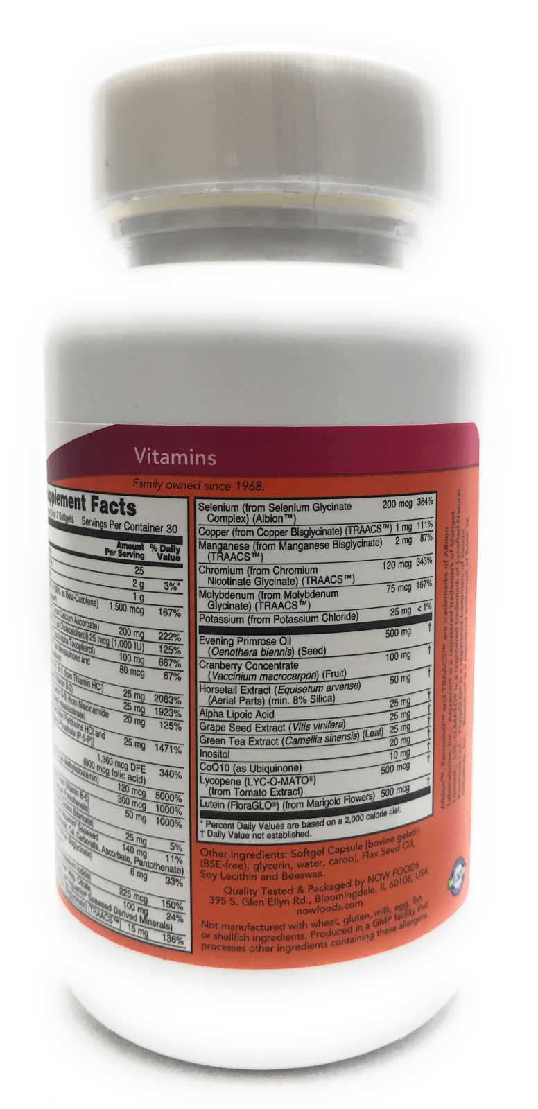 NOW Foods Eve Multi 90 Cápsulas Brancas