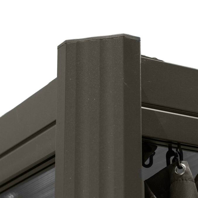 Pergola autoportante BELIZE Graphite