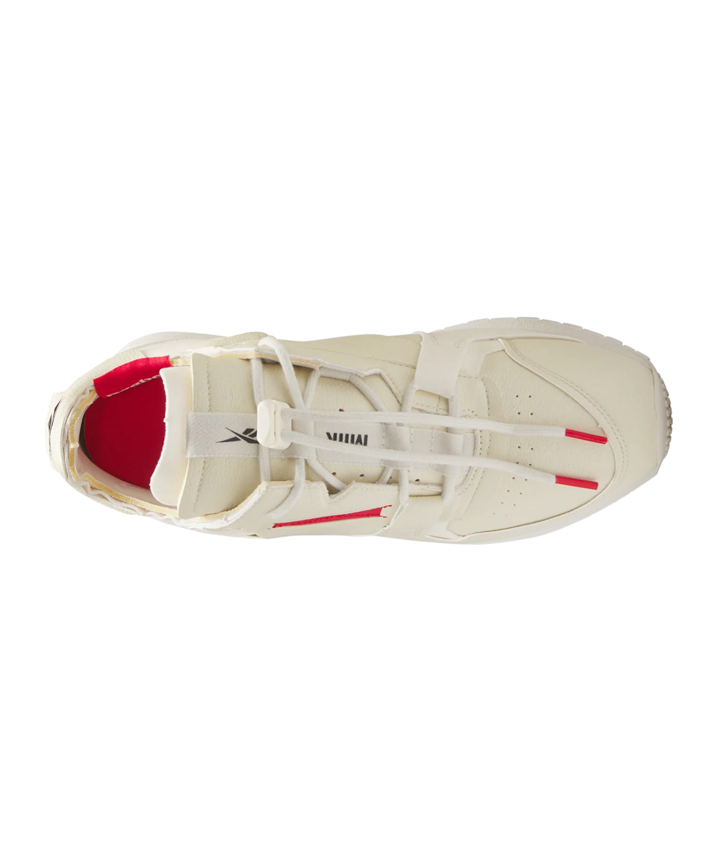 Reebok Classic Vegan Beige Rot Schwarz Laufschuh