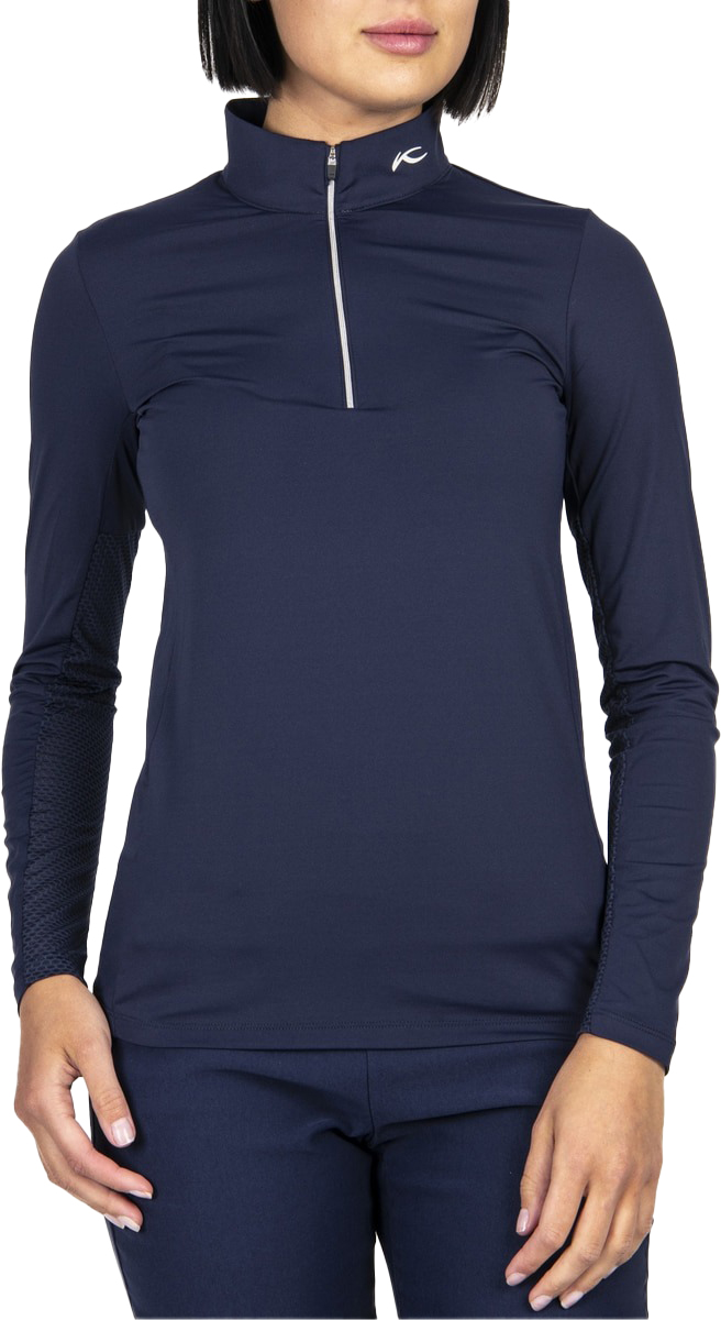 Sunshine Sport Half-Zip Dame Atlanta Blue