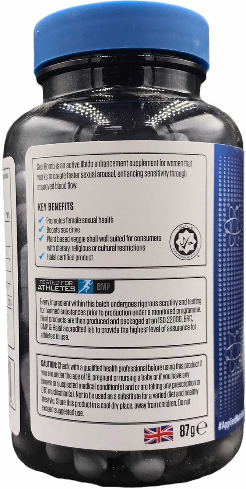Applied Nutrition Libido Enhancer Sex Bomb For Her 120 Cápsulas