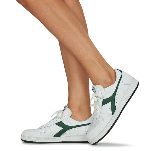 Diadora - MAGIC BASKET LOW ICONA - Blanc / Vert