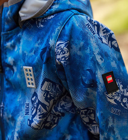 LEGO® Ninjago Softshelljacke - LWScout 202 - M Wüstenblau/Grau m