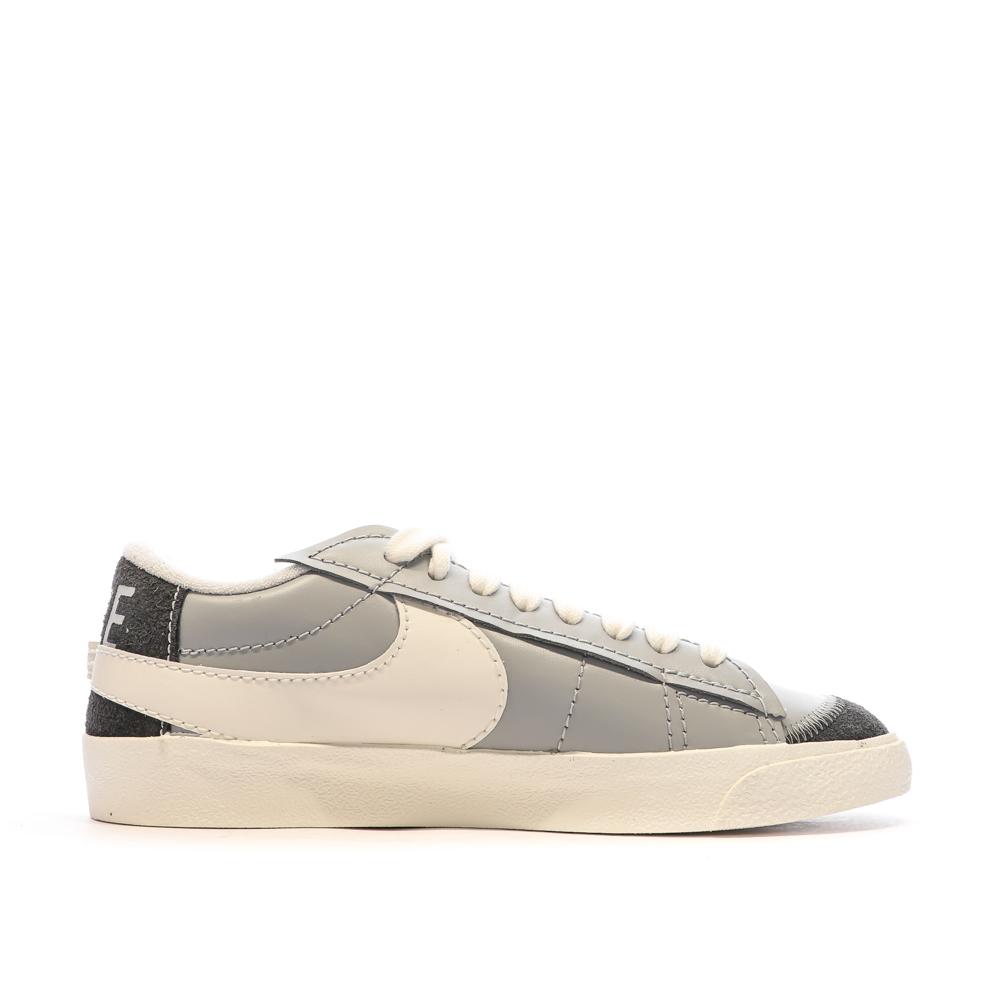Nike Baskets Gris/Blanc Homme Nike Blazer Low 77 Jumbo