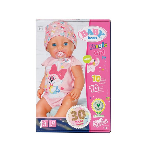 Poupon Baby Born Magic girl 43 cm