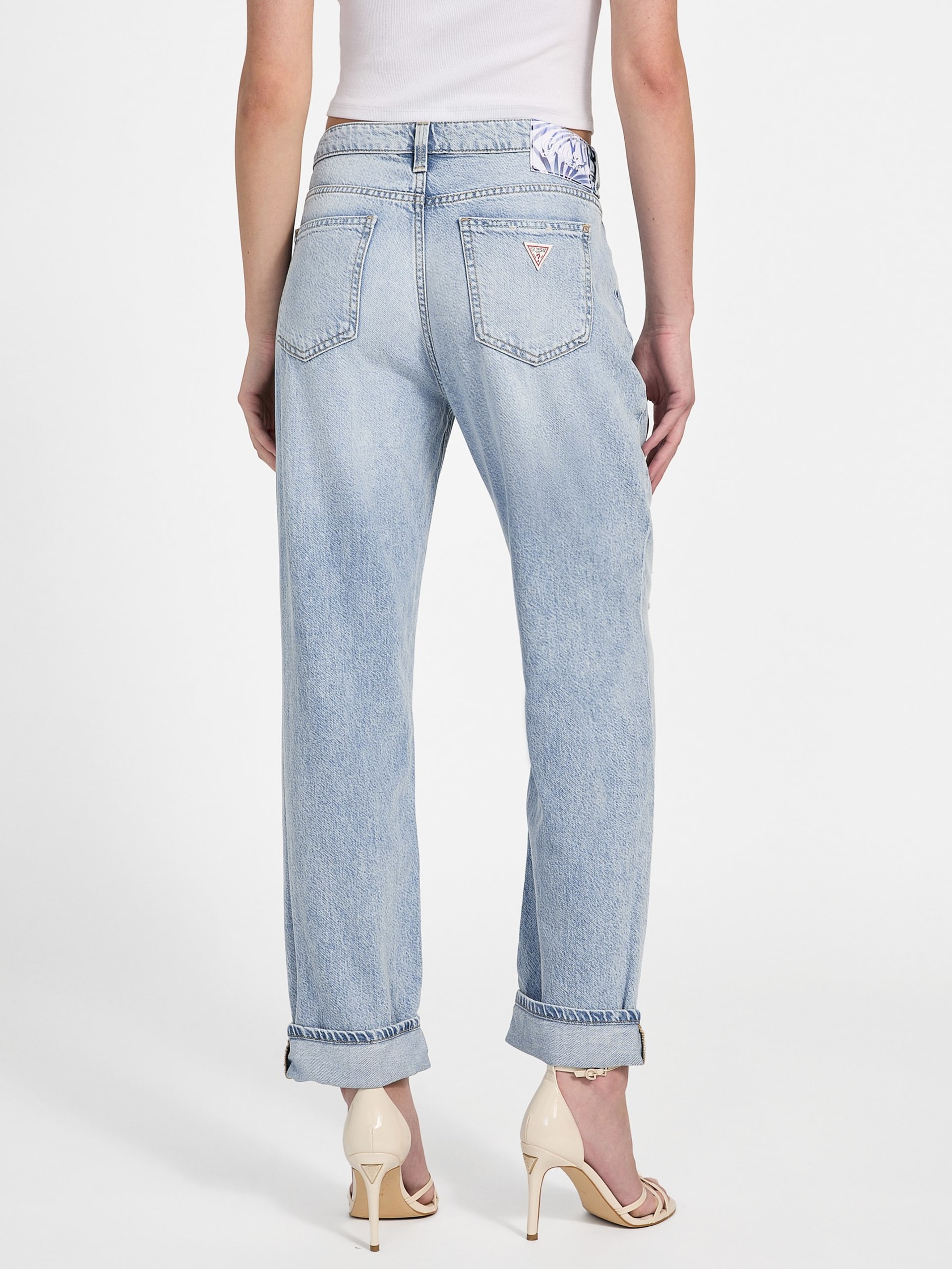Calça jeans boyfriend Celia Eco Featherweight